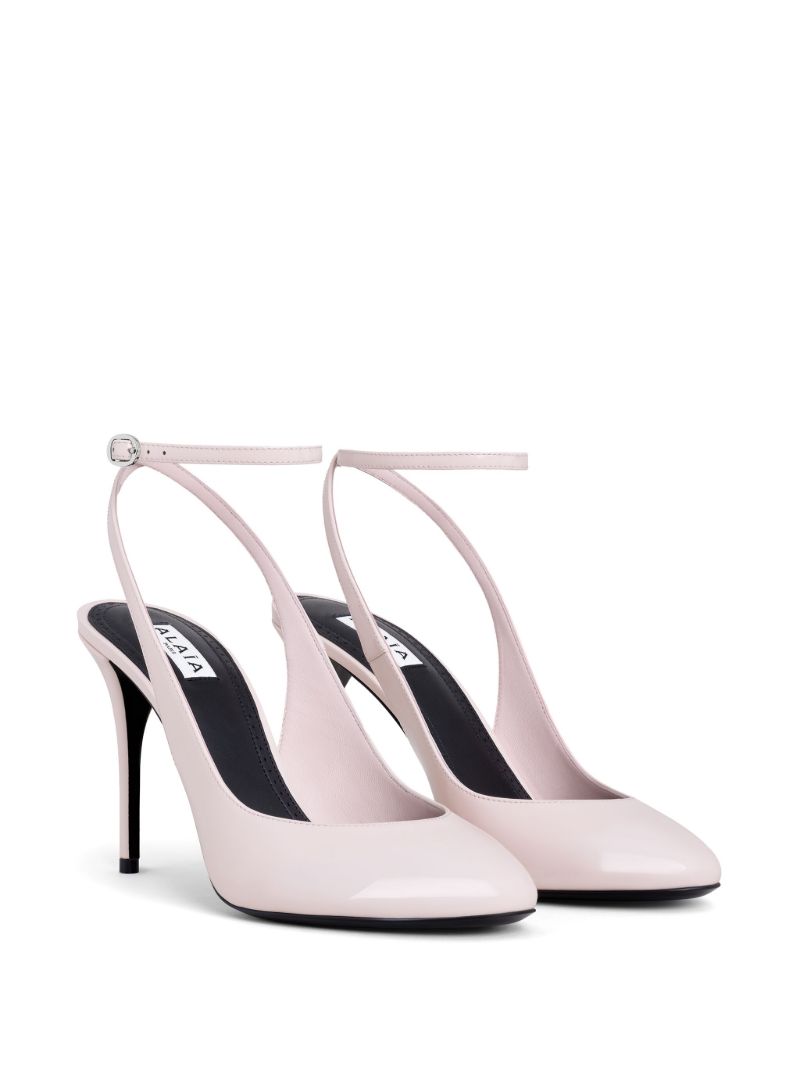Pink 90mm Decollette Pumps