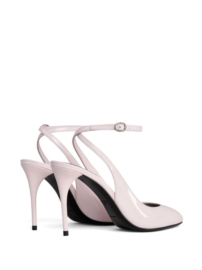 Pink 90mm Decollette Pumps