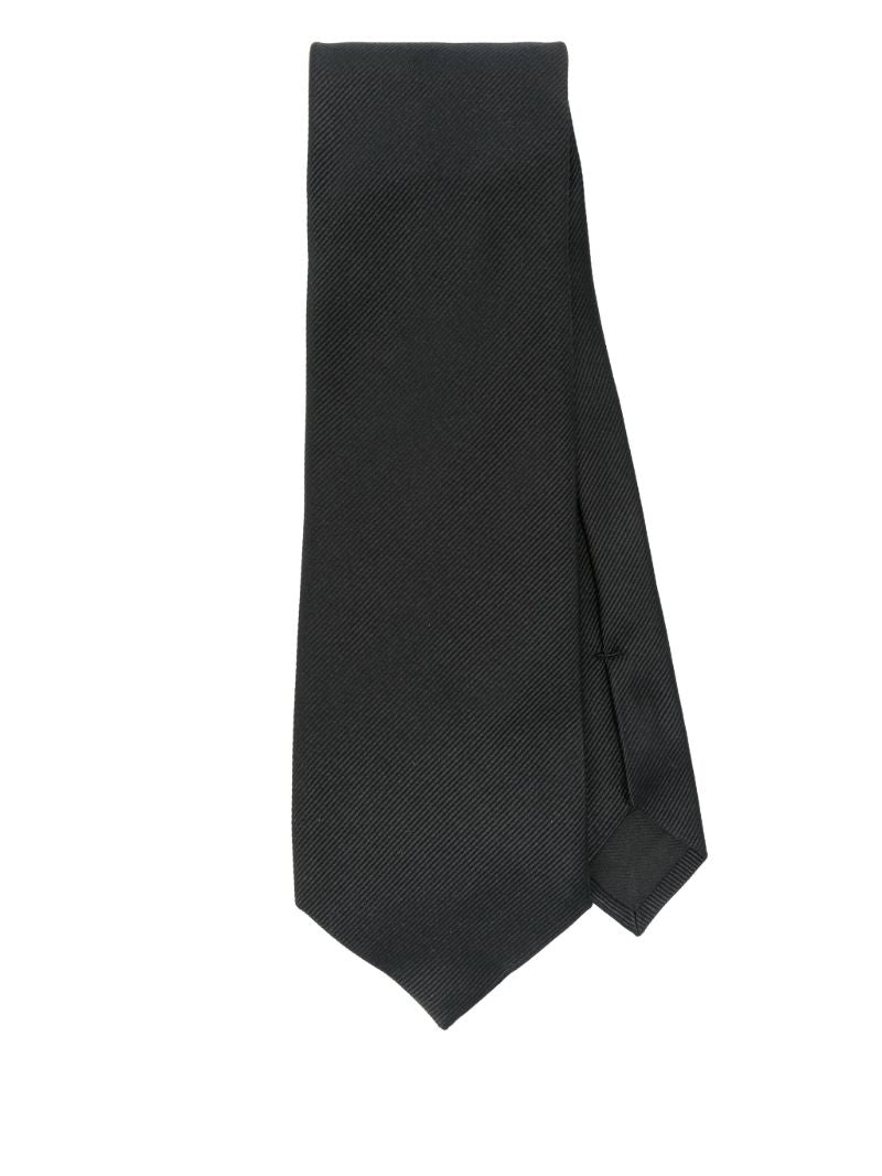 Black Silk Tie