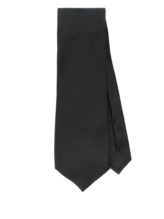 Black Silk Tie