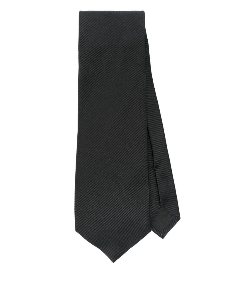 Black Silk Tie