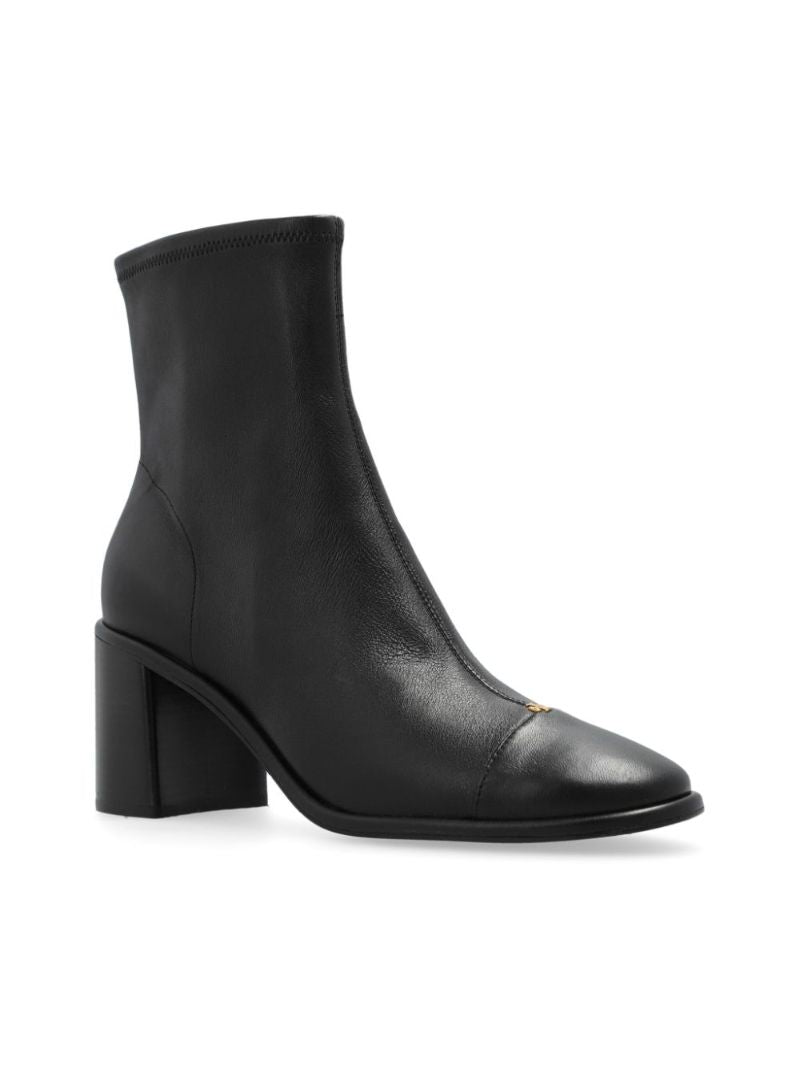 70mm AppliquÃ_x0083_Â© Logo Ankle Boots