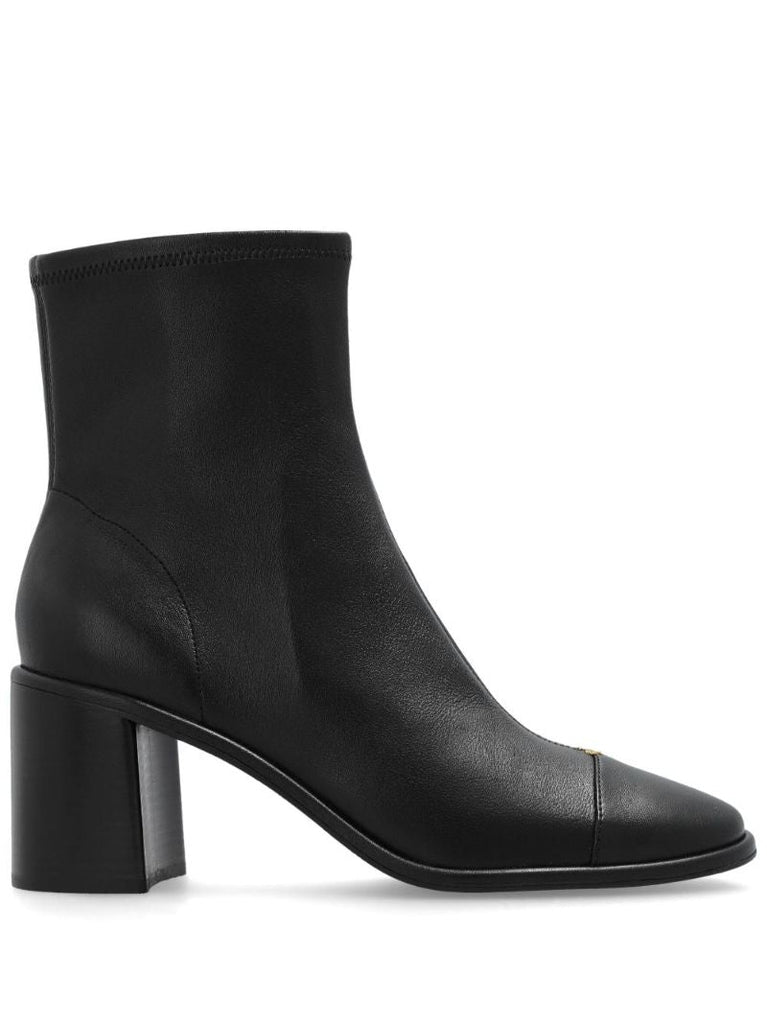 70mm AppliquÃ_x0083_Â© Logo Ankle Boots