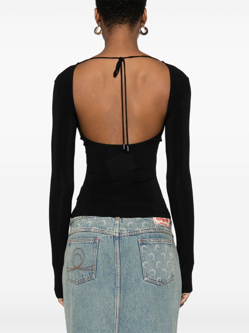 Scarf-detailing Blouse