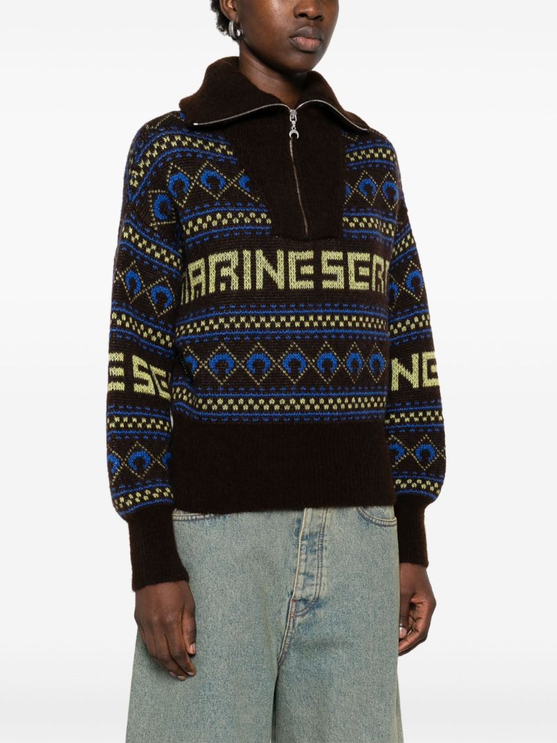 Brown Moon Diamant Sweater