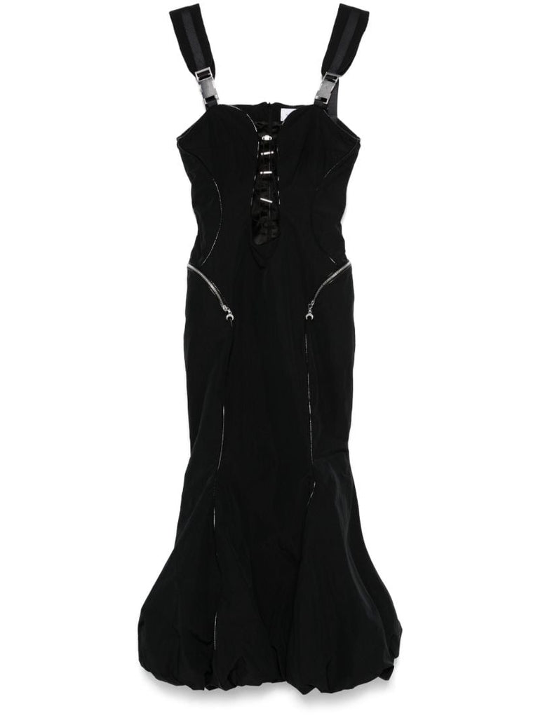 Crinkled Maxi Dress