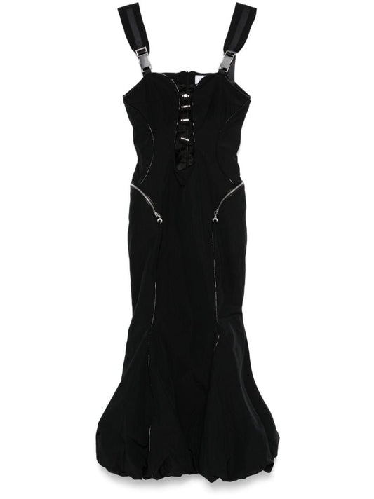 Crinkled Maxi Dress