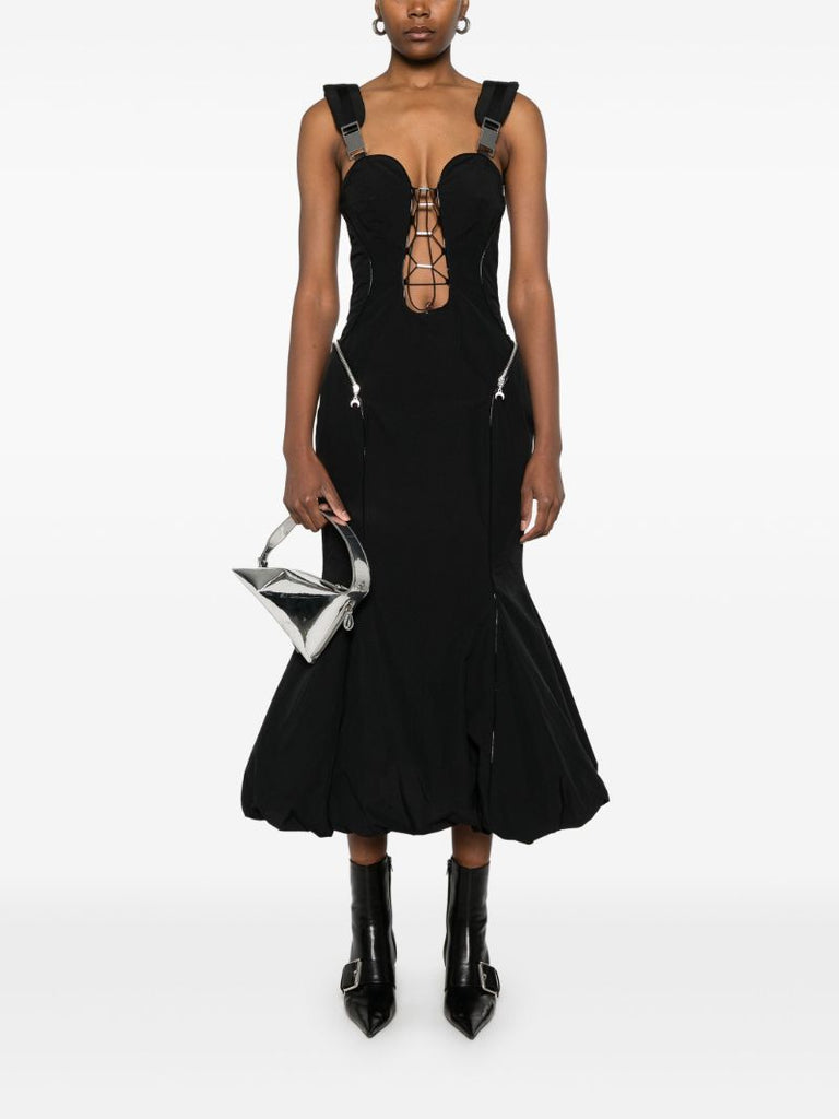 Crinkled Maxi Dress
