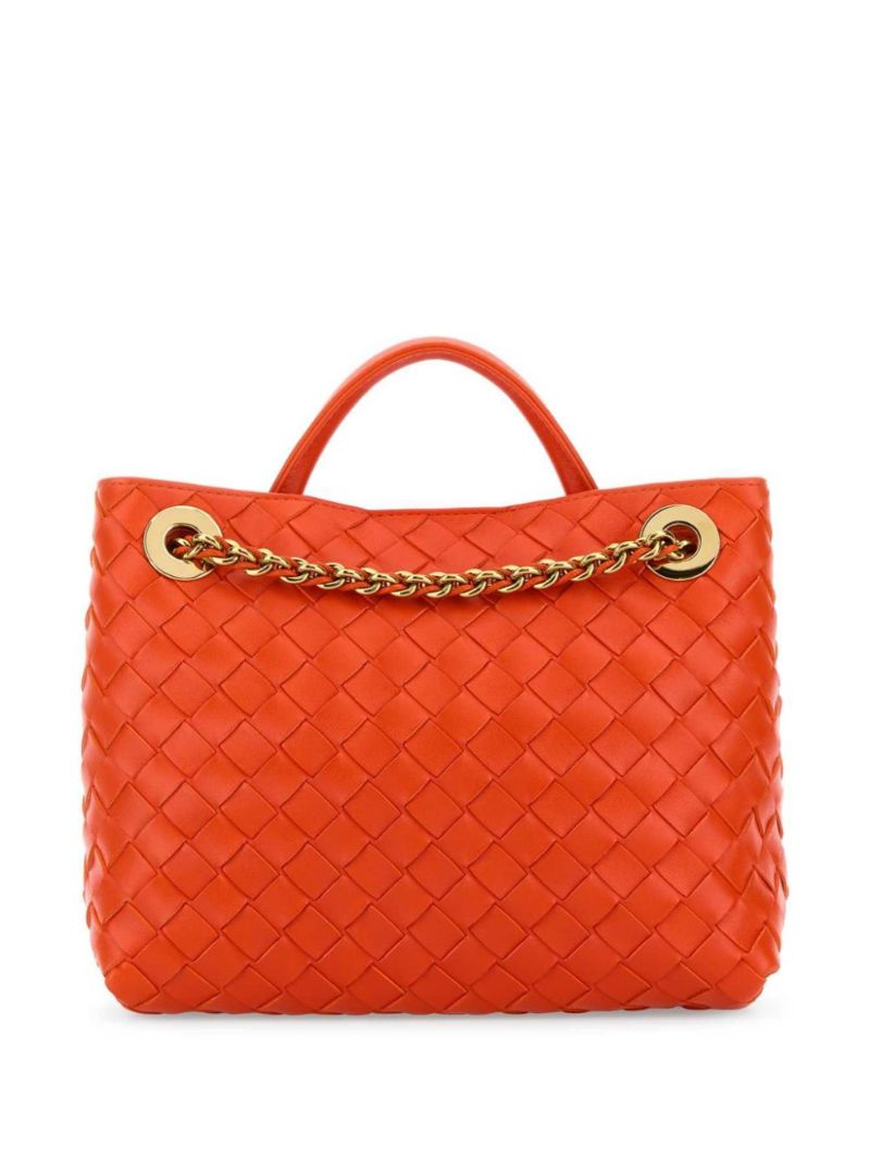Orange Andiamo Small Tote Bag