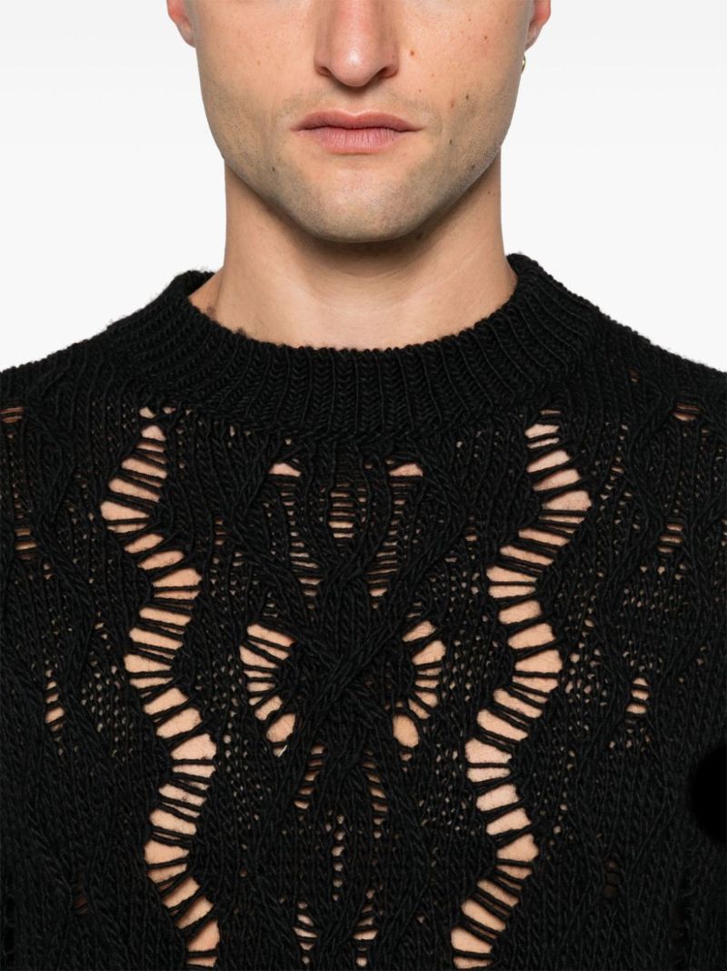 Open Knit Jumper