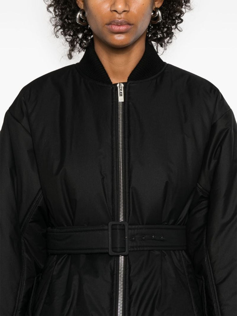 Belted Bomber Jacket