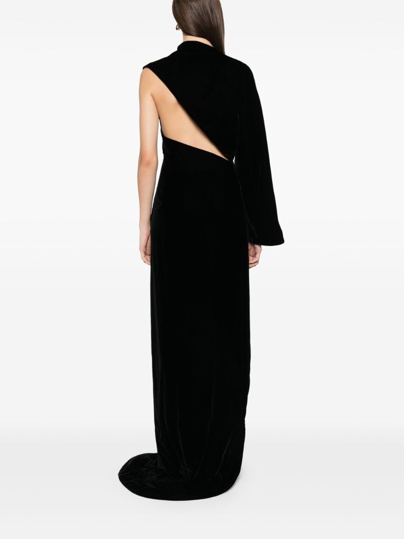 Asymmetric Maxi Dress