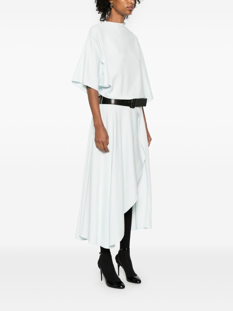 Stretch-cady Maxi Dress