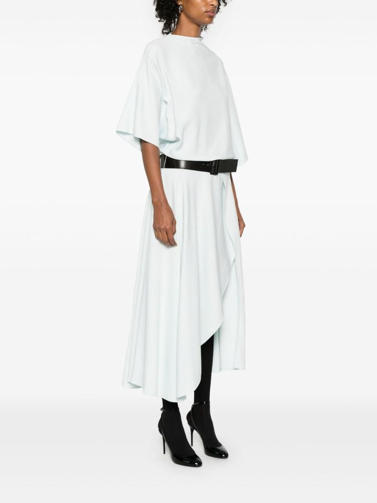 Stretch-cady Maxi Dress