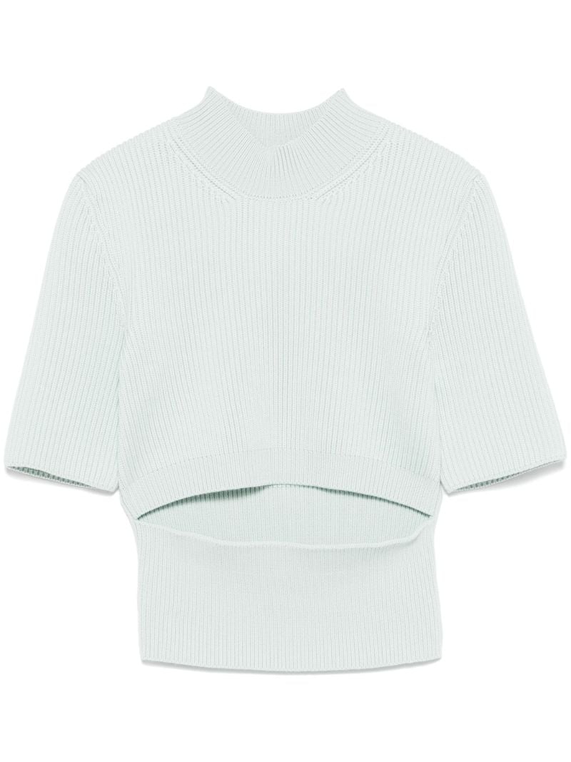 Ribbed T-shirt