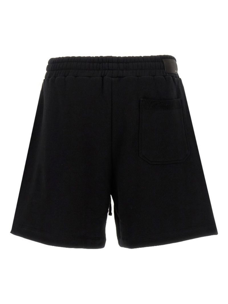 Black Logo-print Track Shorts