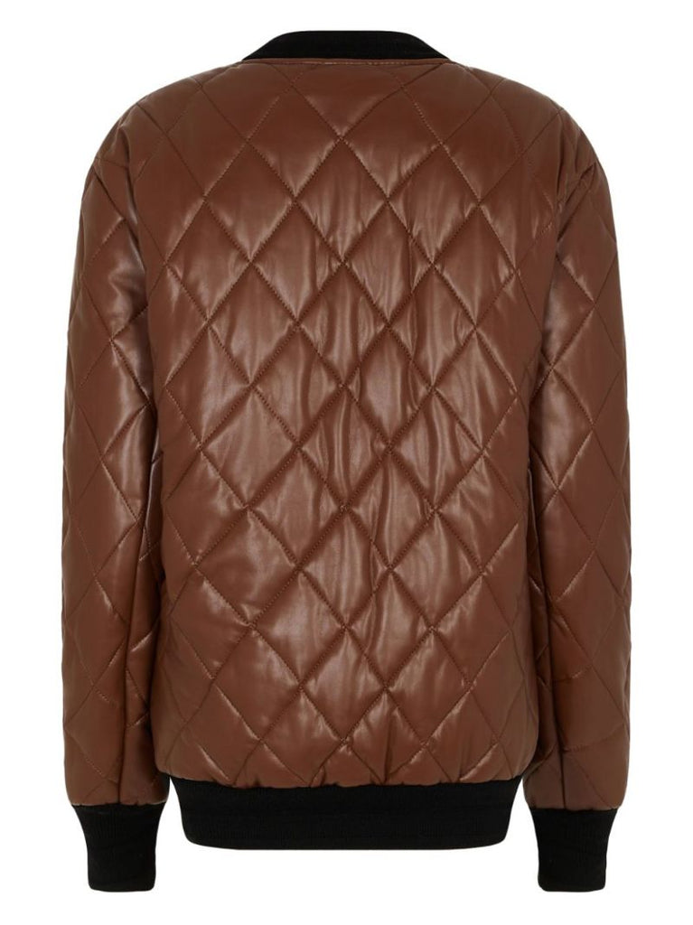 Quilted Bomber Jacket