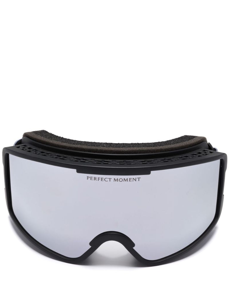 Houndstooth-strap Ski Goggles
