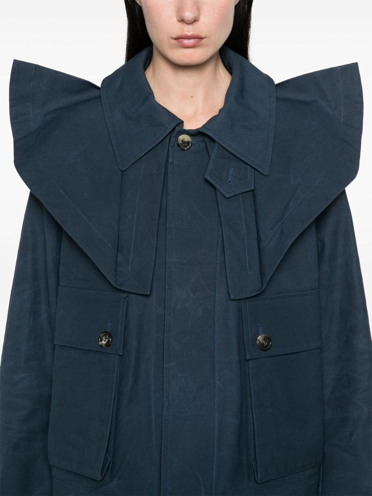 Cropped Trench Jacket