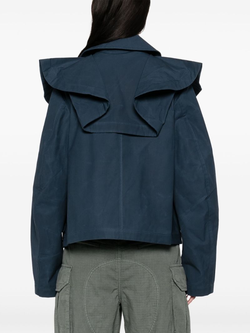 Cropped Trench Jacket