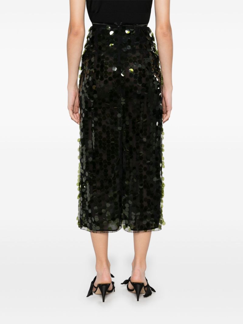 Sequinned Midi Skirt