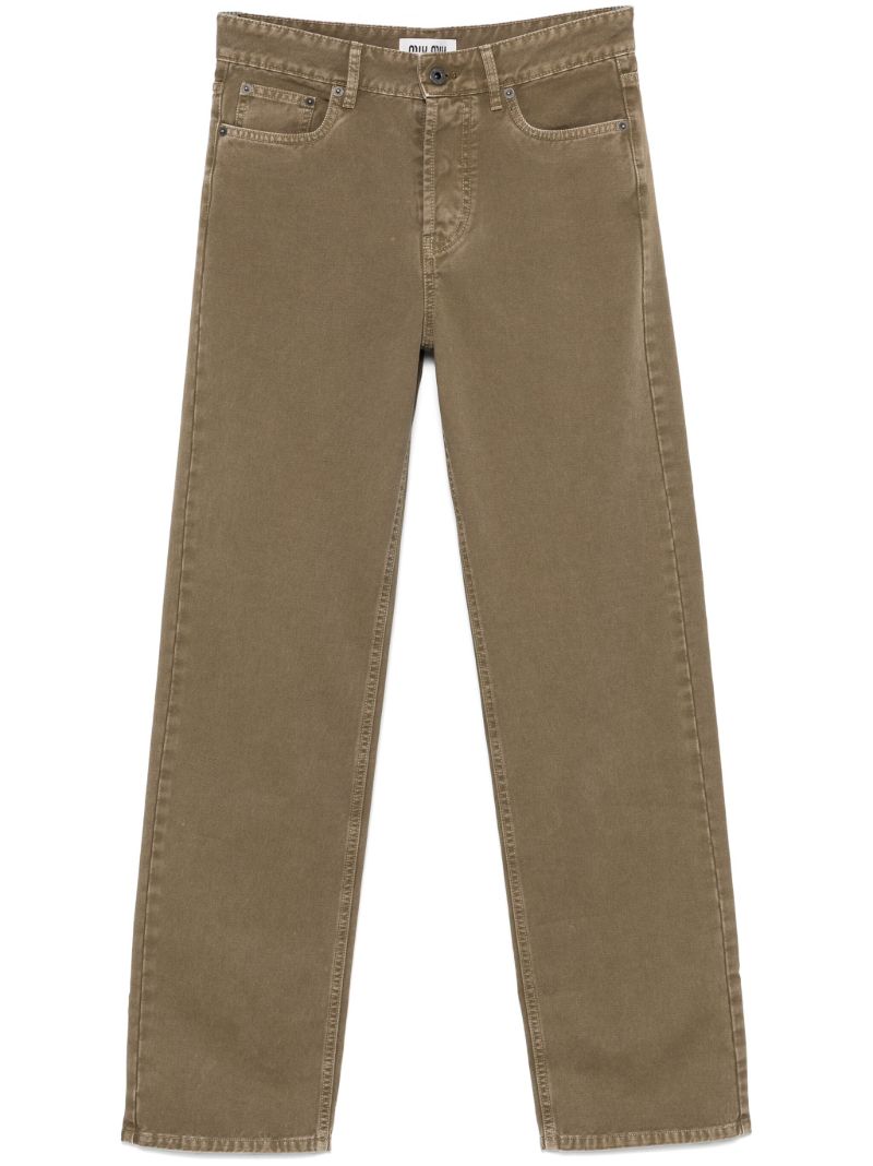 AppliquÃ_x0083_Â© Straight Jeans