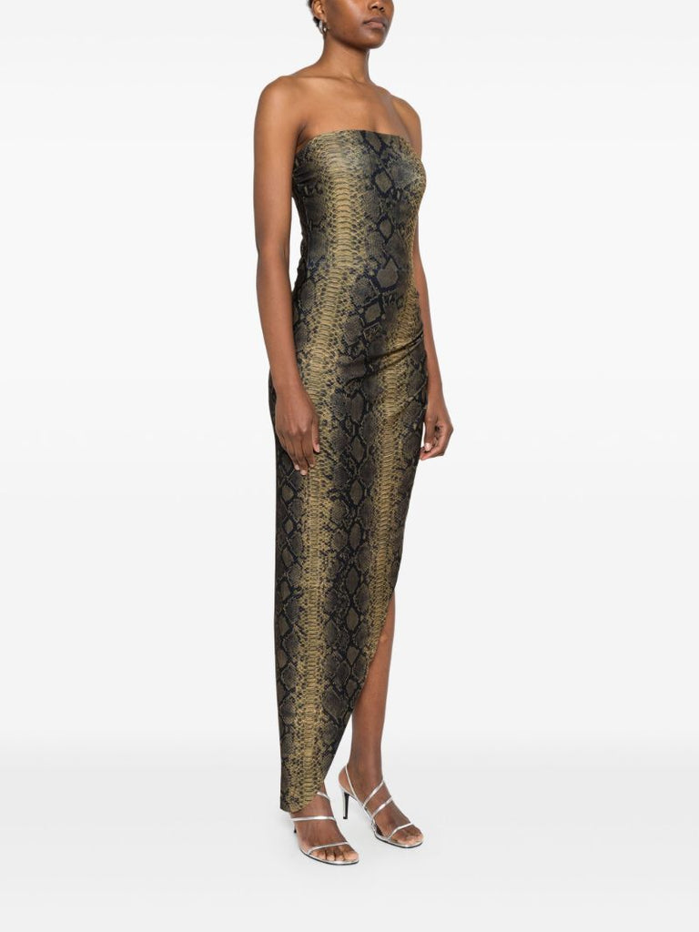 Black Strapless Dress