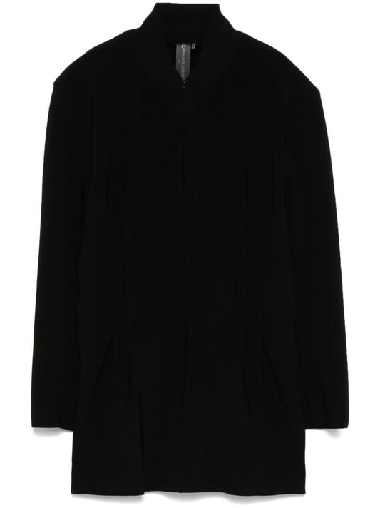 Black Zip-up Dress