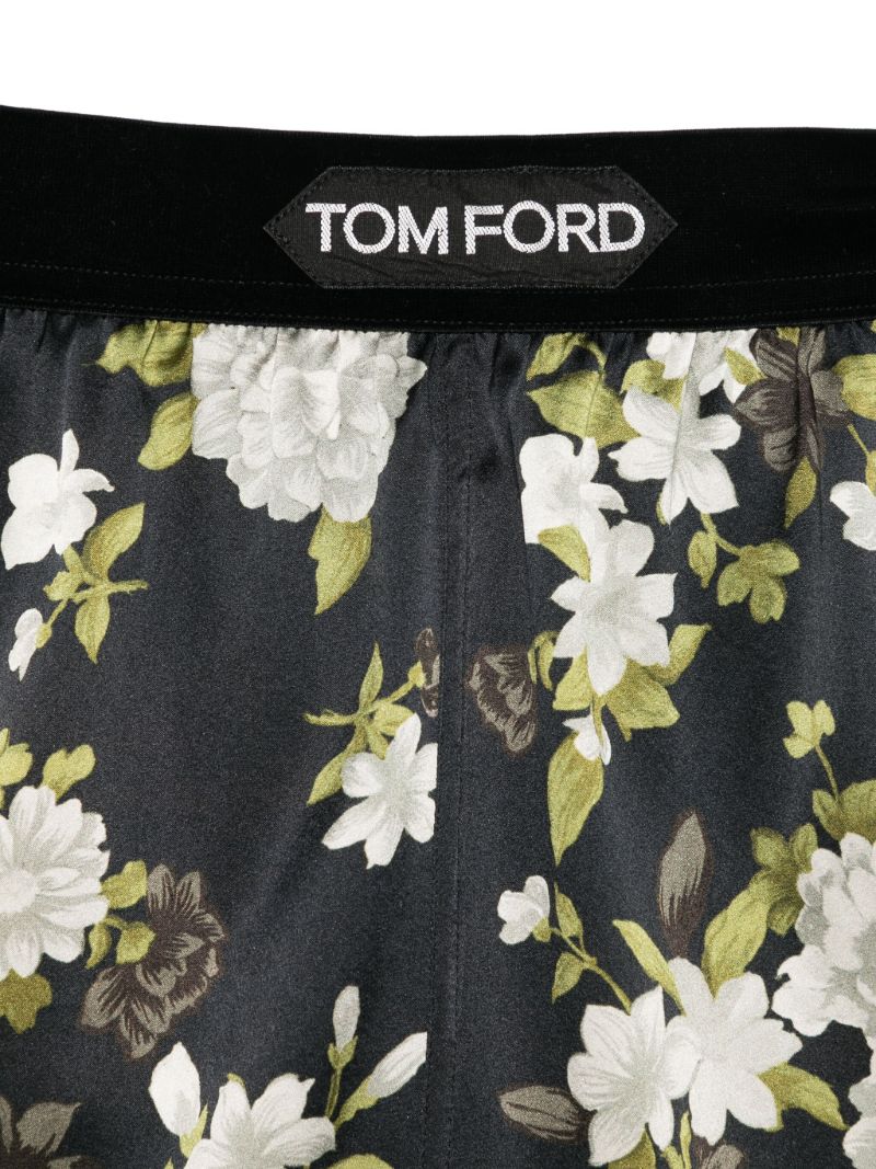 Floral-print Pyjama Shorts