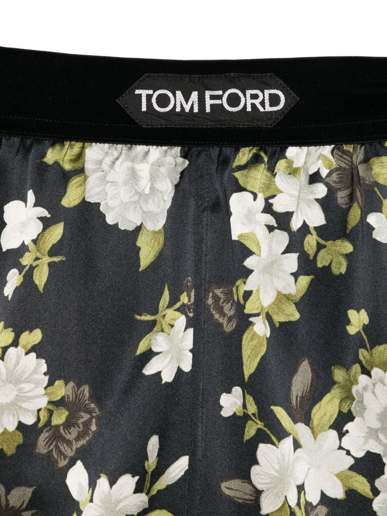 Floral-print Pyjama Shorts