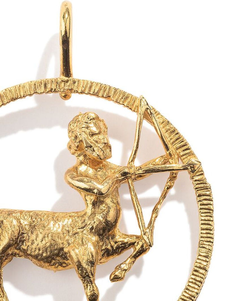 18kt Yellow Gold Sagittarius Pendant