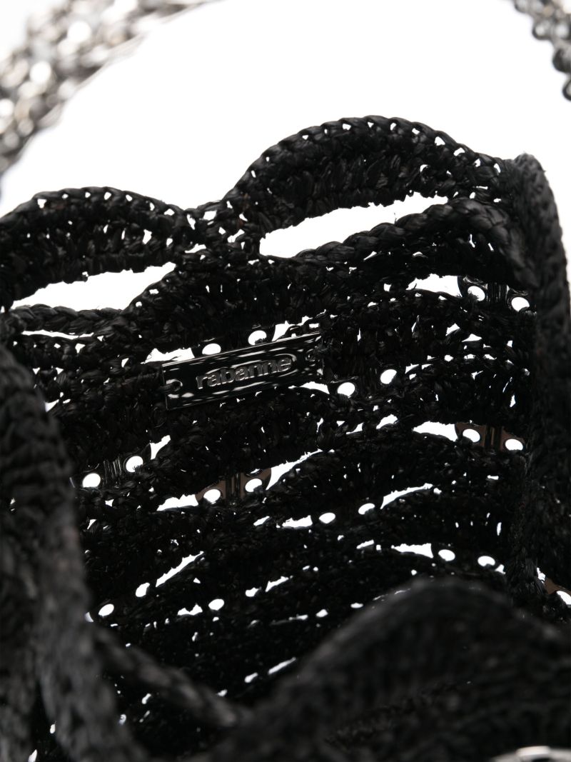 Raffia Bucket Bag