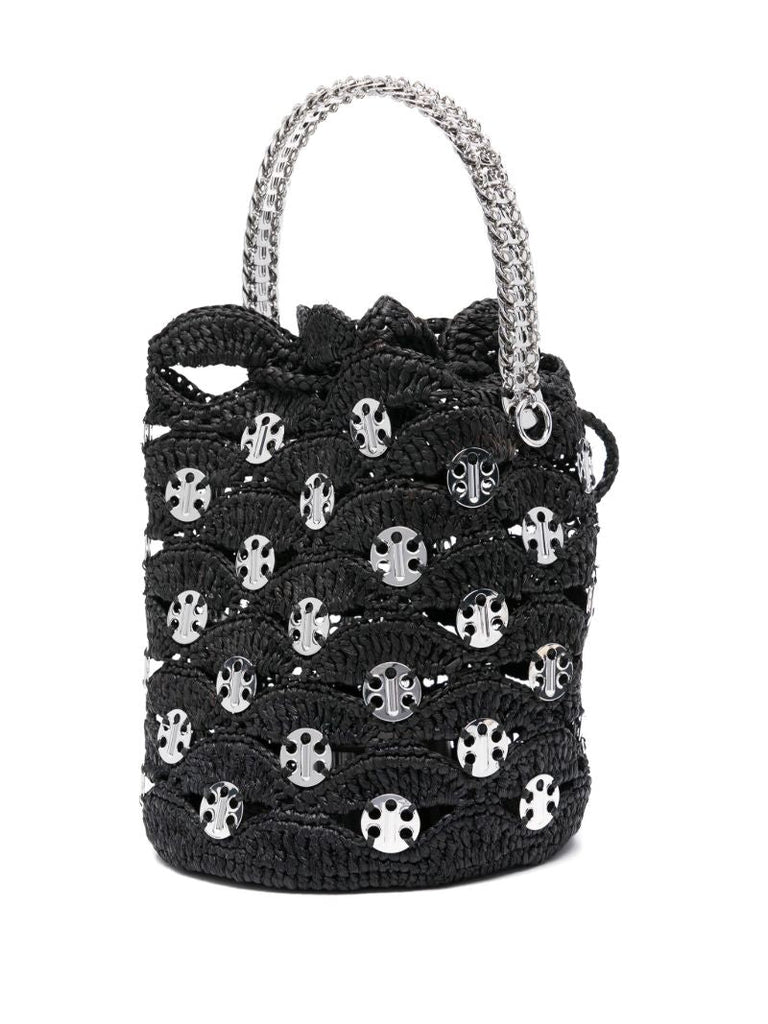 Raffia Bucket Bag