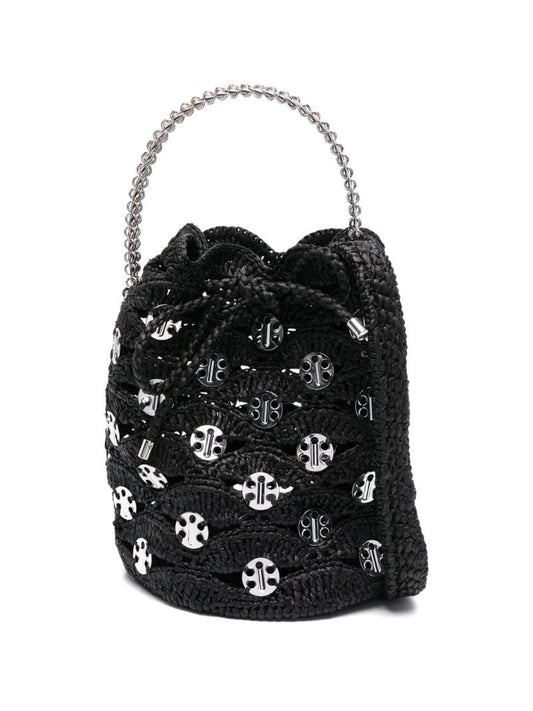 Raffia Bucket Bag