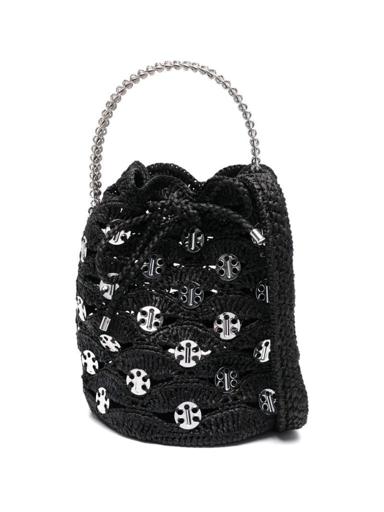 Raffia Bucket Bag