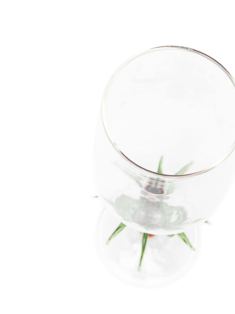 Brown Palm Tree Glass