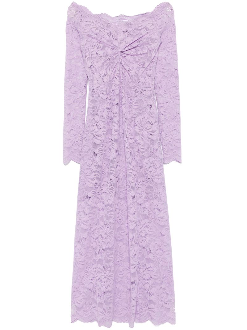 Purple Lace Dress