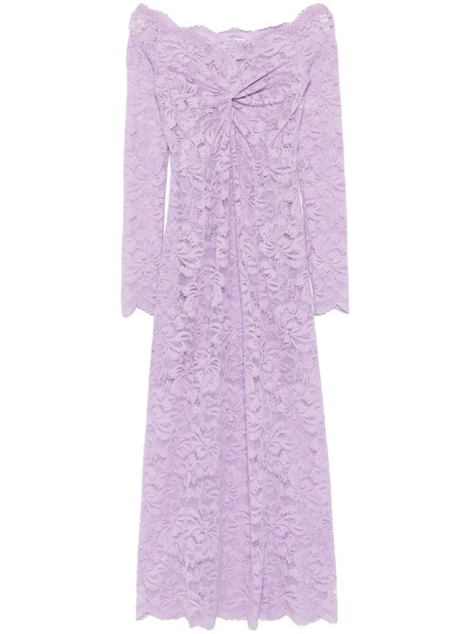 Purple Lace Dress