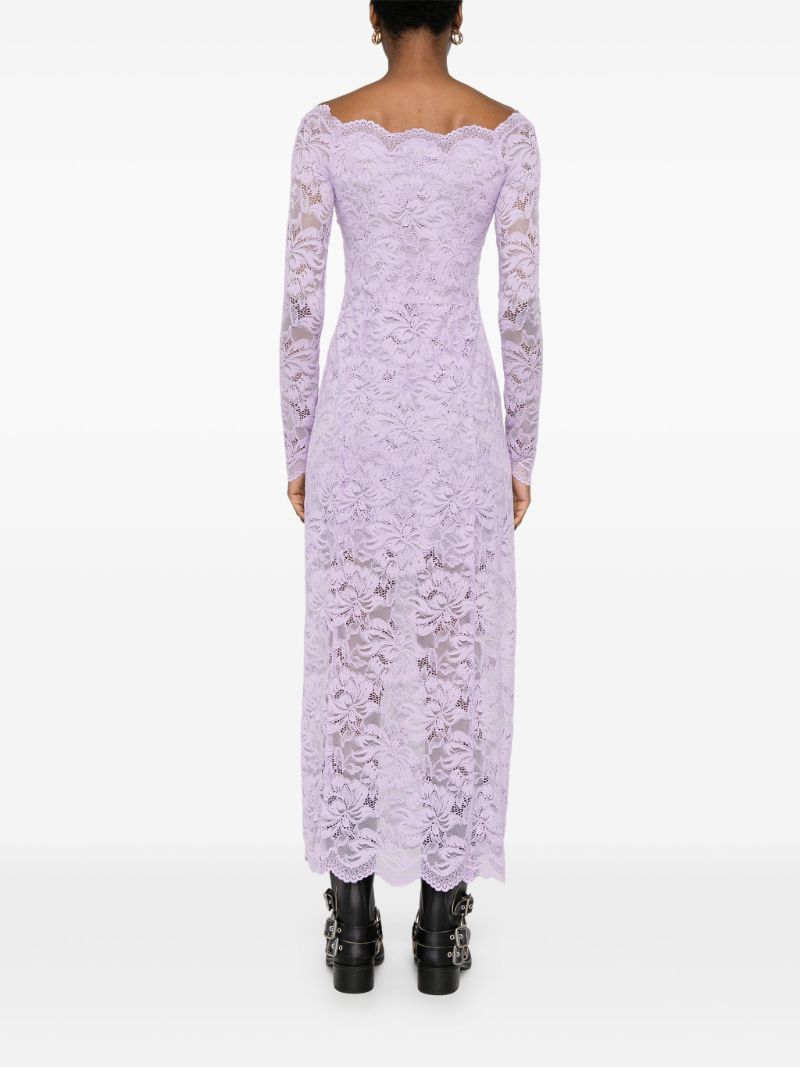 Purple Lace Dress