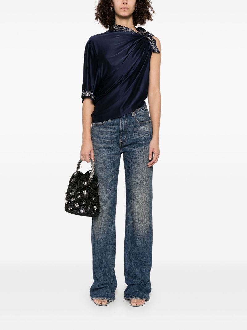 Buckle-detail Top