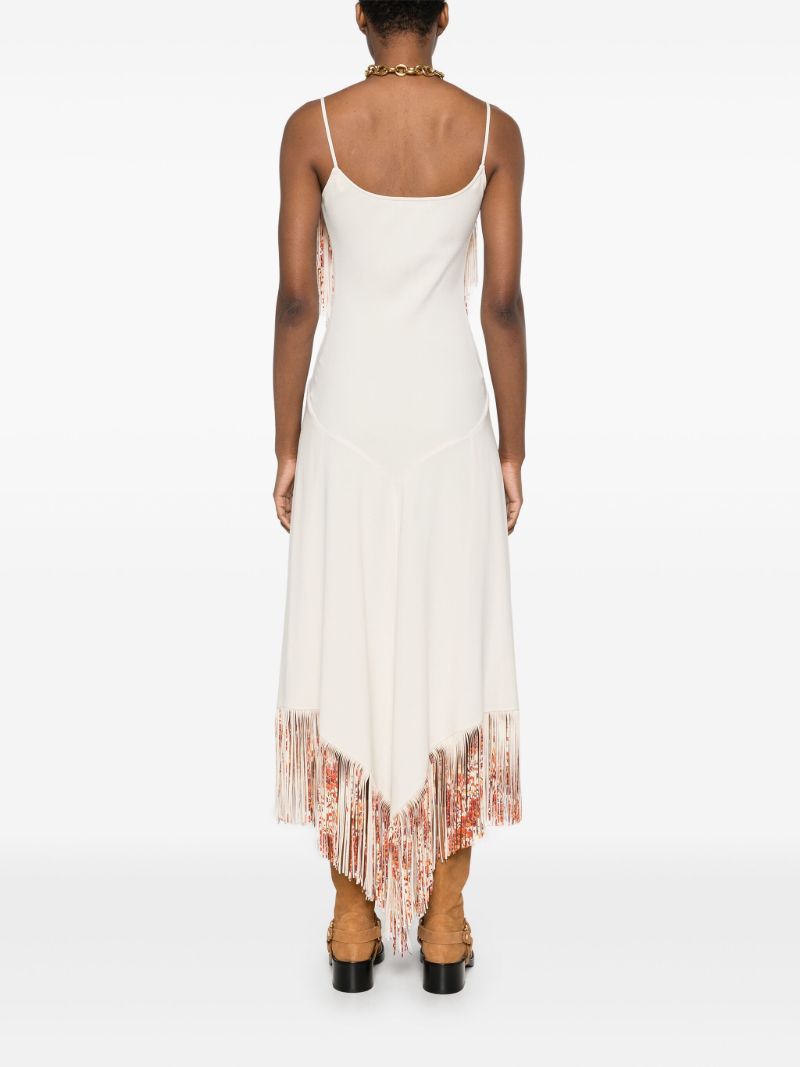 Fringed Maxi Dress