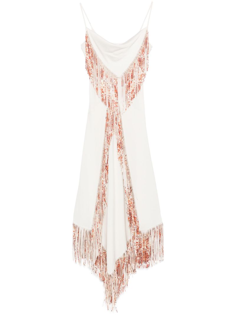 Fringed Maxi Dress