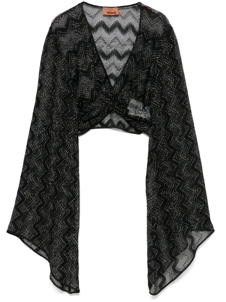 Crochet-knit Cropped Top