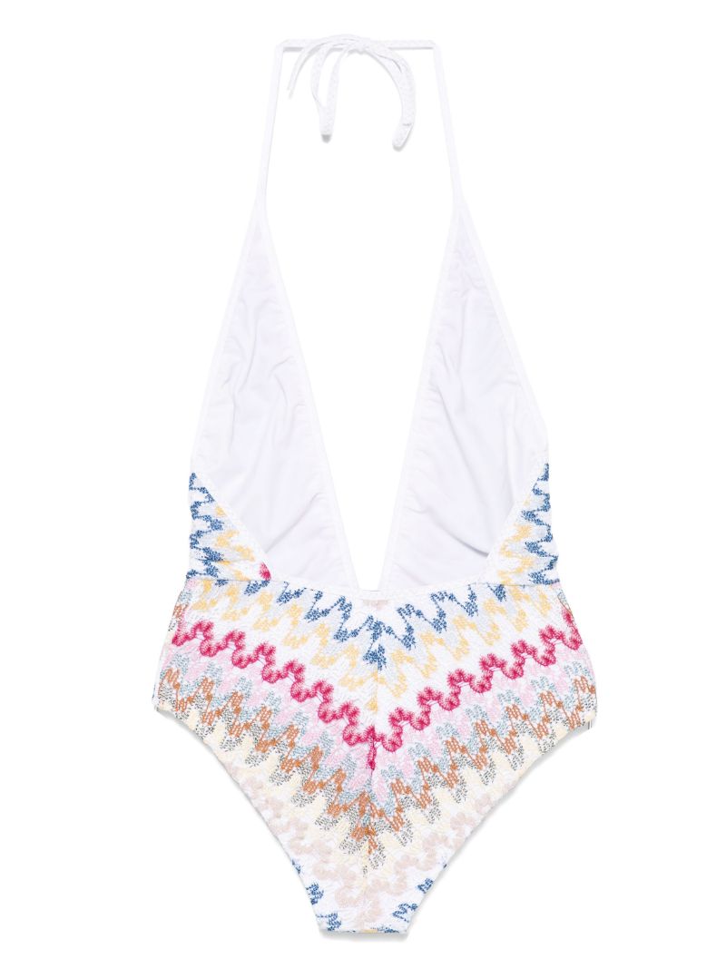 Zigzag-woven Swimsuit