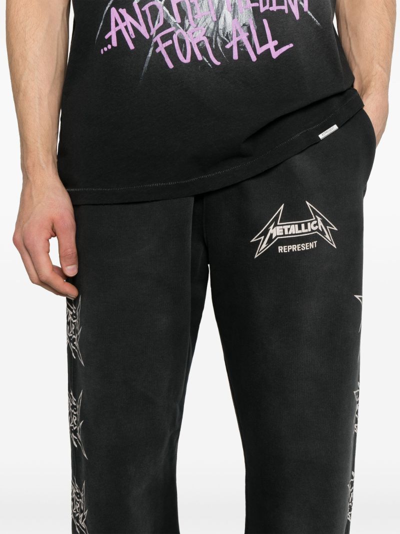 X Metallica 40 Year Anniversary Track Pants