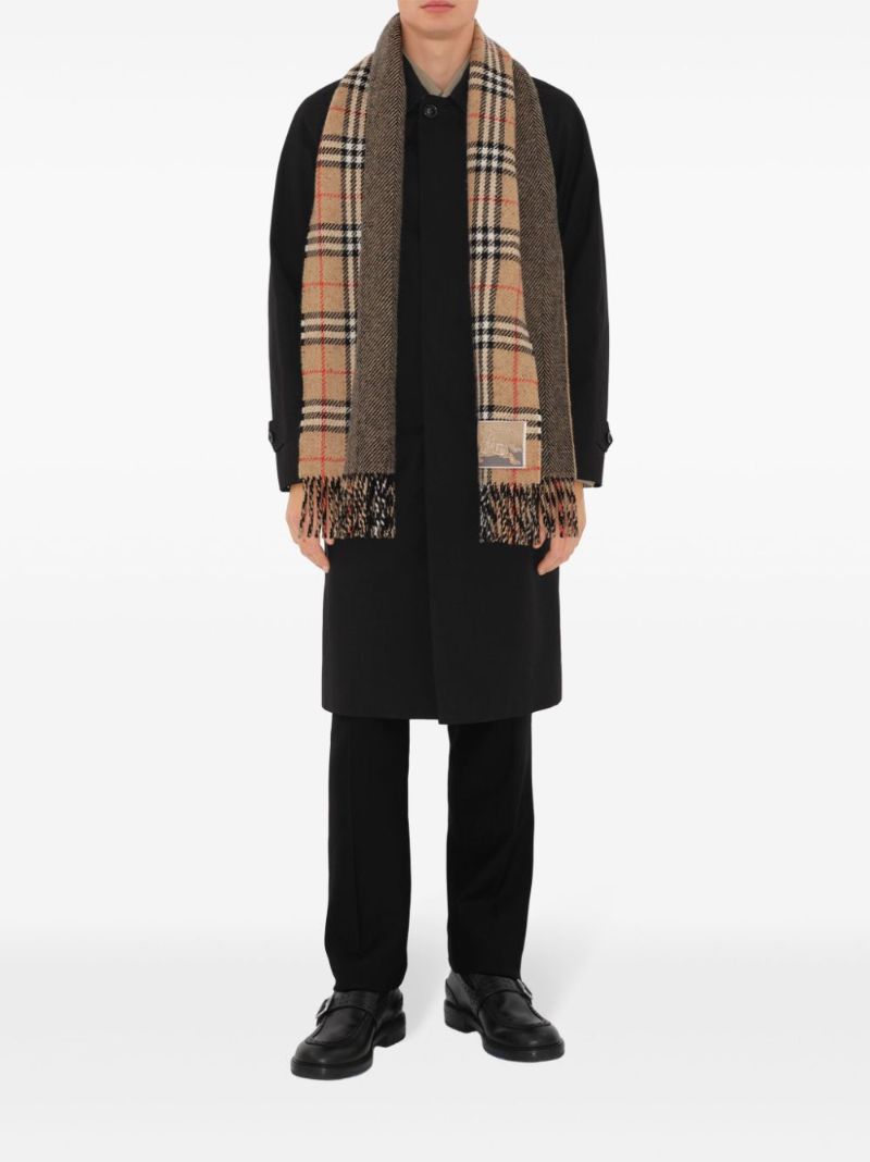 Reversible Checked Scarf