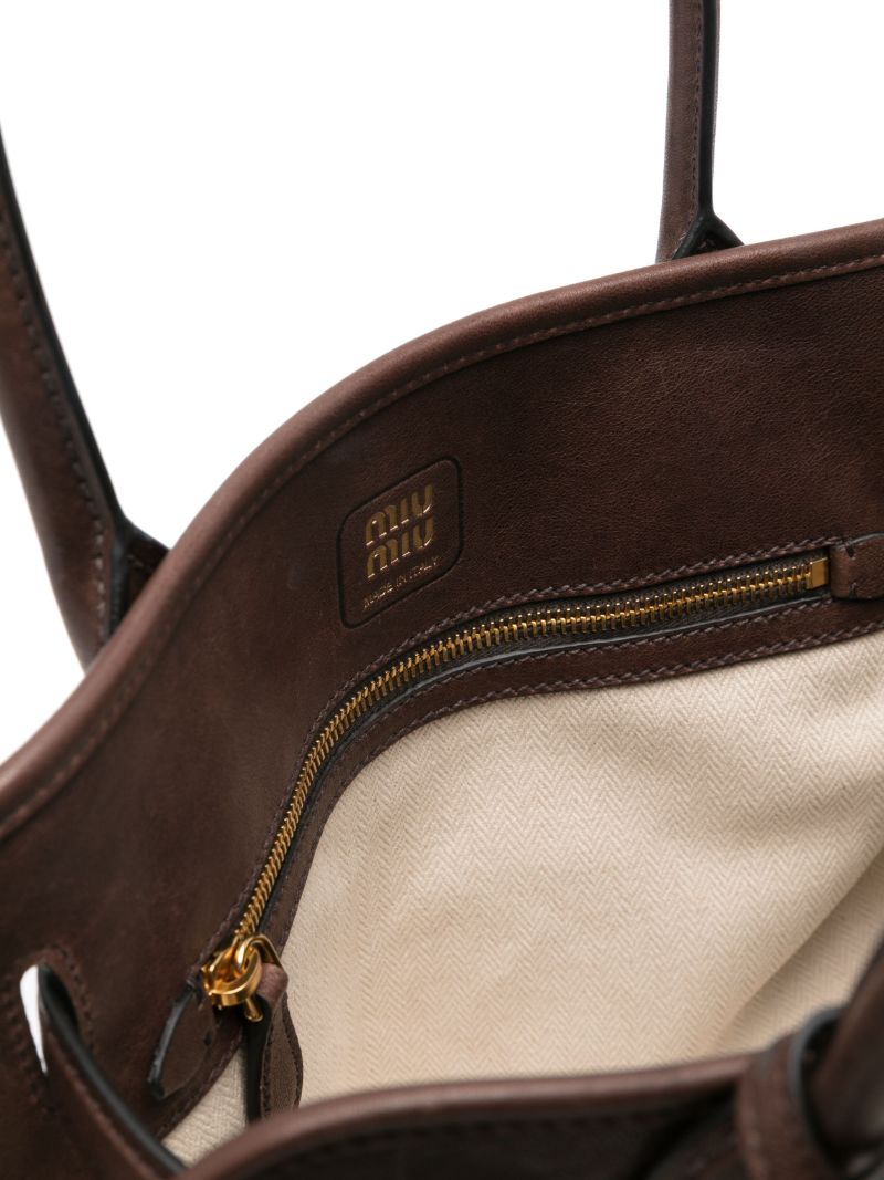 Brown Aventure Tote Bag