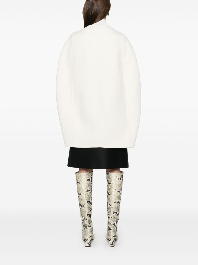 White Placido Coat
