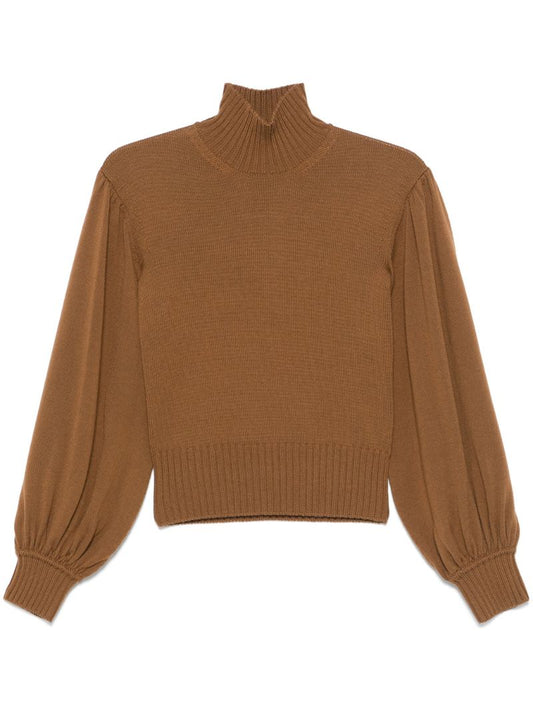 Brown Wool Jumper