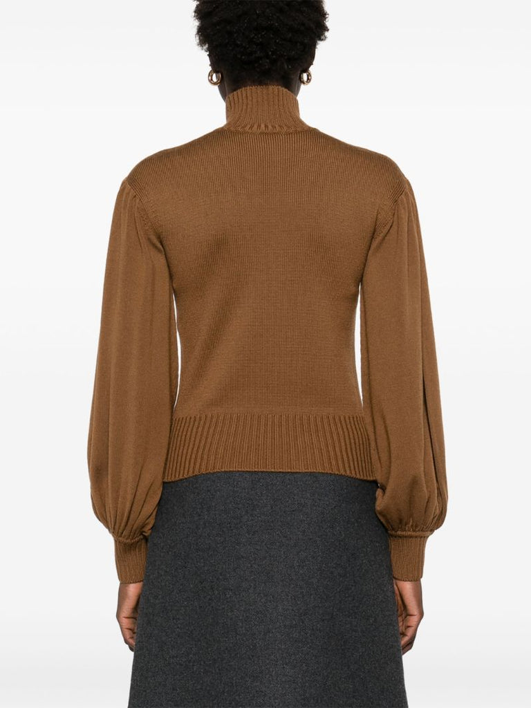 Brown Wool Jumper